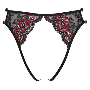 Cottelli Adjustable Lacey Crotchless Brief