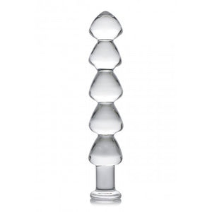 Master Series Drops Anal Links Glass Dildo